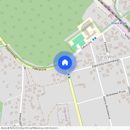 Otwocki, Celestynów, Stara, Wieś, Parkowa