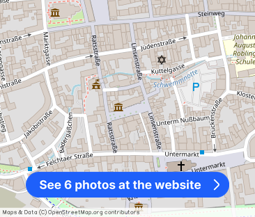 attraktive 2-Zi.-Whg. mit Balkon am Kornmarkt in Mühlhausen - Photo 1