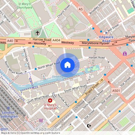 Merchant Square East, London, W2 1