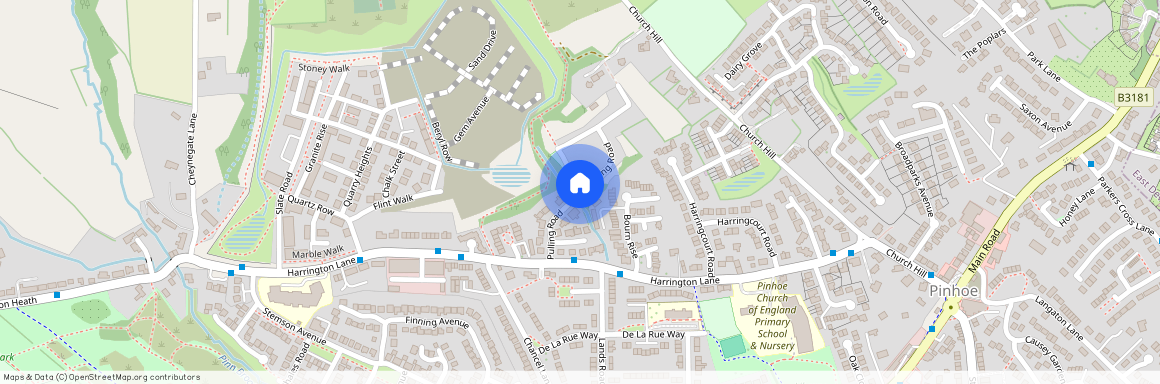 Pulling-road, Pinhoe