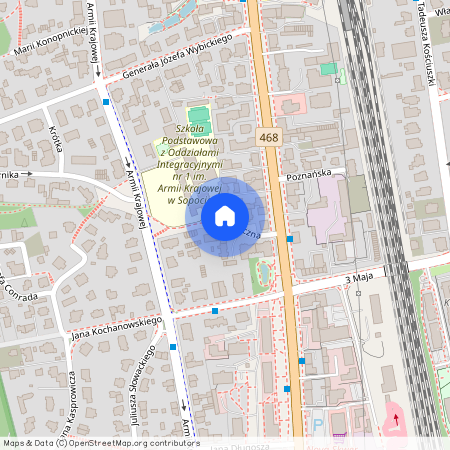 ul. Boczna, Zajęcze Wzgórze, Górny Sopot, Sopot, pomorskie