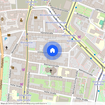 Emilienstraße, 04107, Emilienstraße    Leipzig  Leipzig Zentrum-Süd