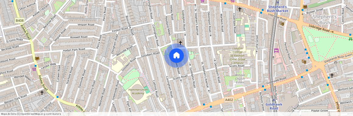 England London Shepherd's Bush Stowe Road, London W12 8BE, United Kingdom