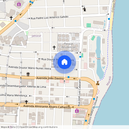 Rua Ferroviário Manoel Gonçalves Filho, Jatiúca, Maceió - AL, 57035-852, Brazil