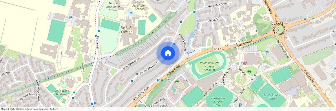 22 Blackbrook Road - refurbished student home, £103, Loughborough