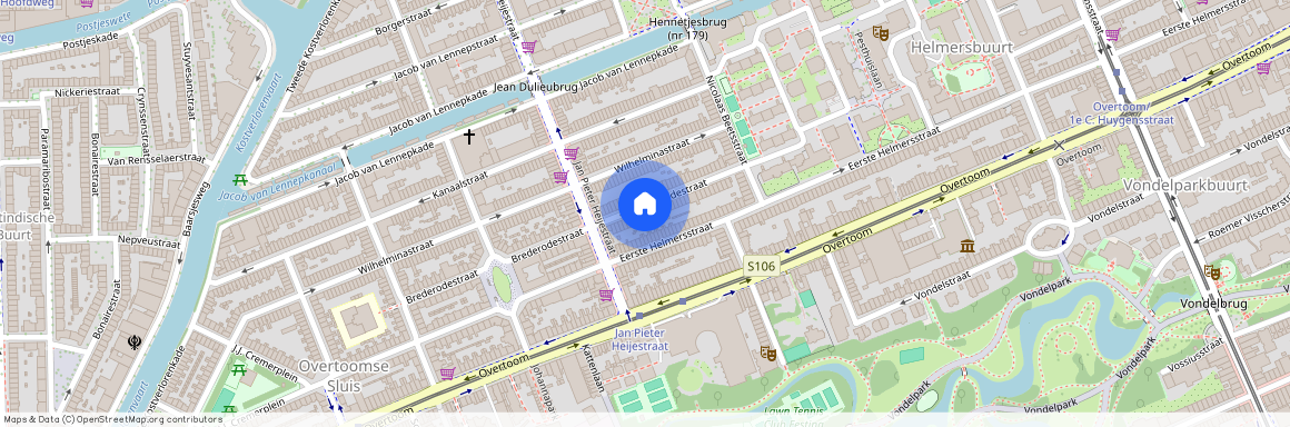 Brederodestraat 41h, 1054MR, Amsterdam