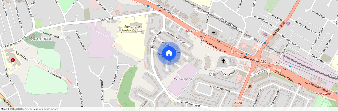 Hillside Avenue, Stoke-On-Trent ST3
