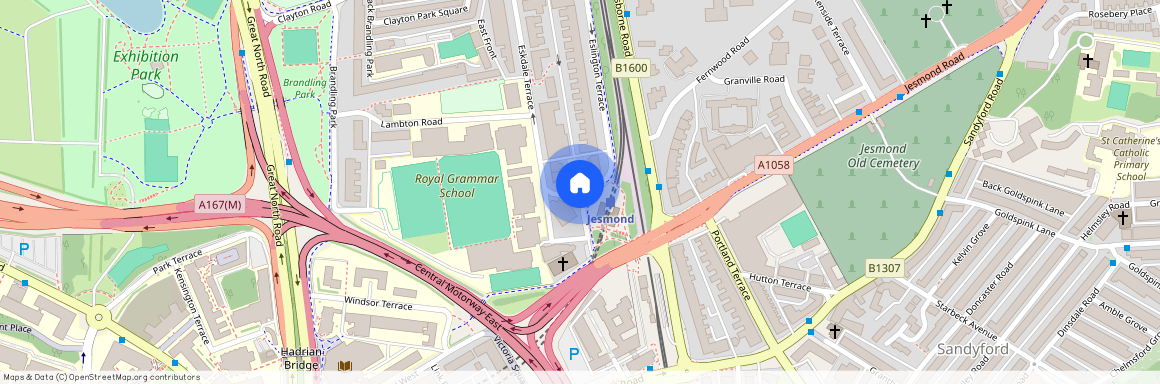 Eslington Road, Newcastle upon Tyne NE2