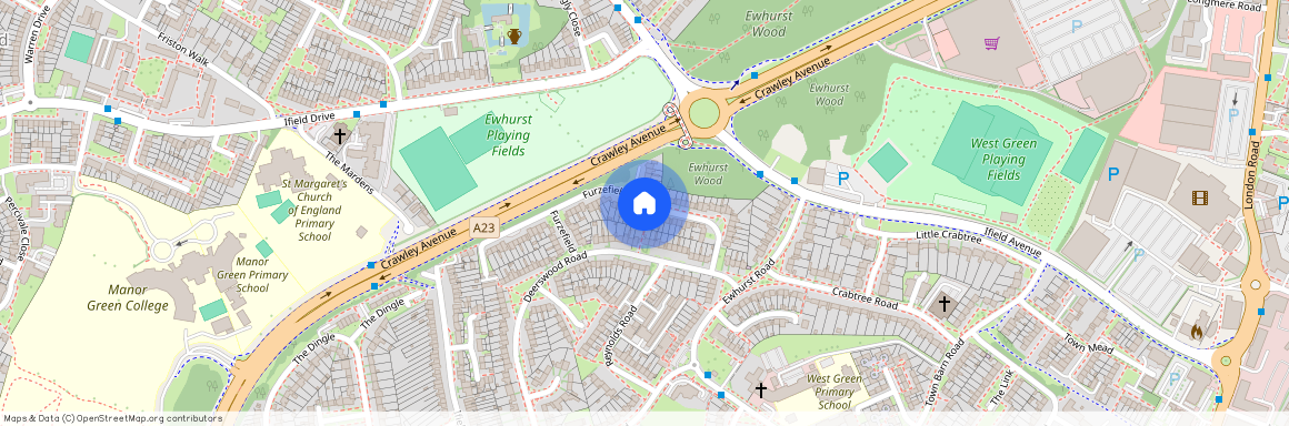 Furzefield, Crawley, RH11