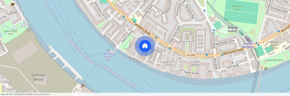 Burrells Wharf Square, Canary Wharf, E14