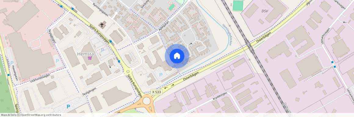 Apelgatan 64, Hemsta