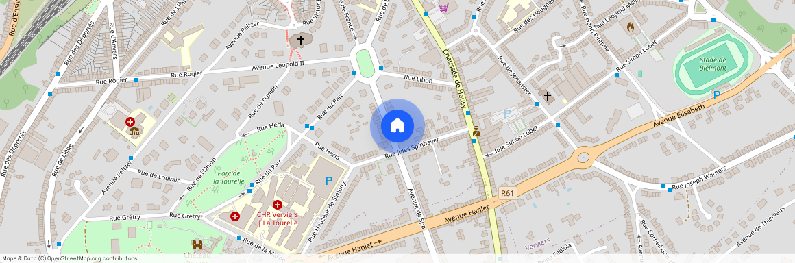 Avenue de Spa, 13, 103, 4800, Verviers