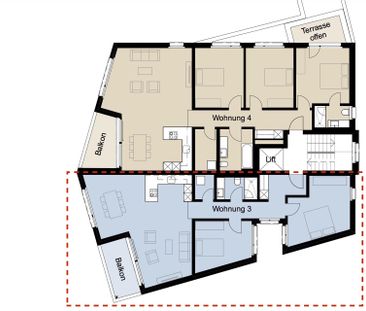 Moderne 3.5 Zi. Wohnung an zentraler Lage - Photo 6