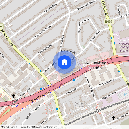 Eastbourne Road, Brentford, TW8