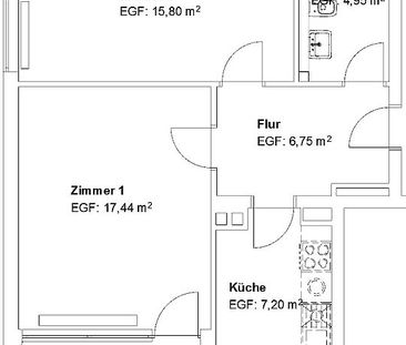 Tolle 2 ZKB mit Balkon Nahe Klinikum! - Photo 1