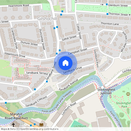 3 Sandbank Dr, Glasgow, Glasgow City G20 0DA, UK, West End