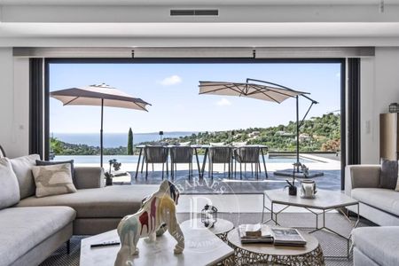 LOCATION SAISONNIÈRE - ROQUEBRUNE-SUR-ARGENS - VUE MER PANORAMIQUE - 4 CHAMBRES - Photo 4