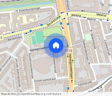 Appartement te huur: Henegouwerplein 10-A 3021 PL Rotterdam - Foto 1