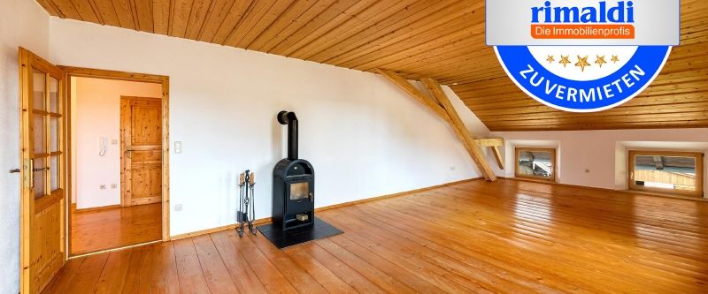 Großzügige DG-Whg. (120 m²) mit Schwedenofen & Balkon - Foto 1