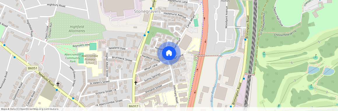 Regent Gardens, Canal Wharf, Chesterfield, S41