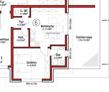 Neuwertige 54 qm Penthouse- Wohnung BESTE LAGE Papenburg- Obenende - Photo 2