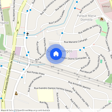 Rua Doutor Osório Guimarães, Parque Maria Domitila, Parque São Domingos, São Paulo