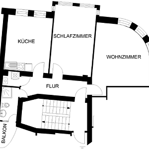 MODERNISIERTE Wohnung mit Balkon zum schönen Innenhof - Photo 2