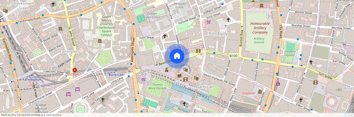 Barbican, Ben Jonson House