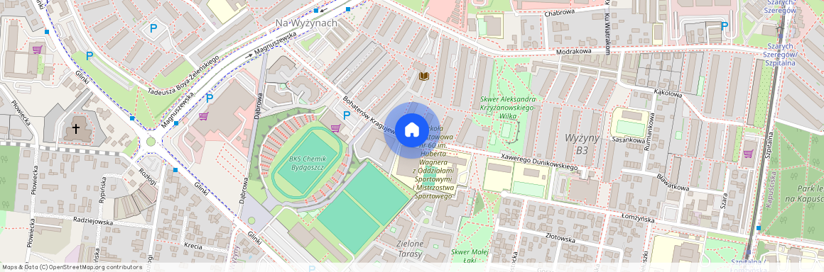 ul. Bohaterów Kragujewca, Wyżyny, Bydgoszcz, kujawsko-pomorskie