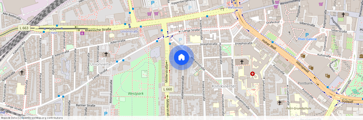 Hüttemannstr, 5, Nähe Möllerbrücke, 44137 Dortmund - Innenstadt-West