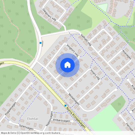 Vingtors väg, Hässleholm