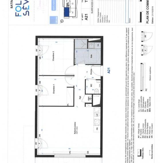 Appartement T3 à louer Nantes - 61 m² - Photo 2