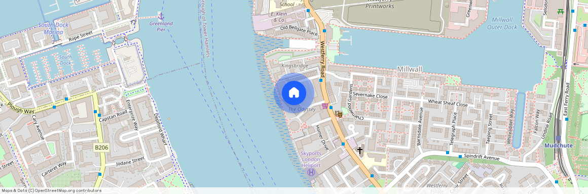 Apollo Building, 1 Newton Place, Westferry, Canary Wharf, London, E14 3TS