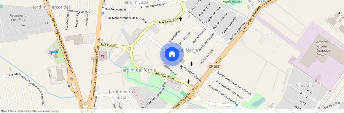 Jardim Califórnia, Jacareí, São Paulo, 12305670