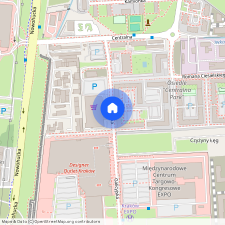 ul. Galicyjska, Łęg, Czyżyny, Kraków, małopolskie