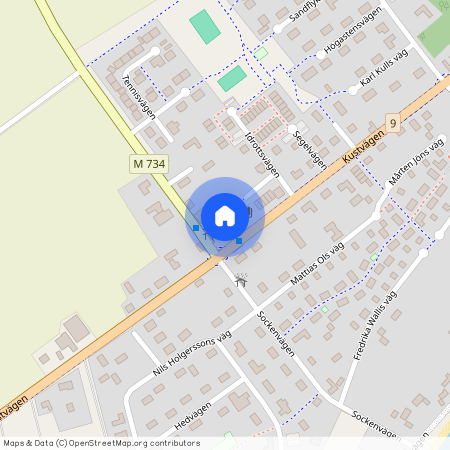 Idrottsvägen 21, Abbekås