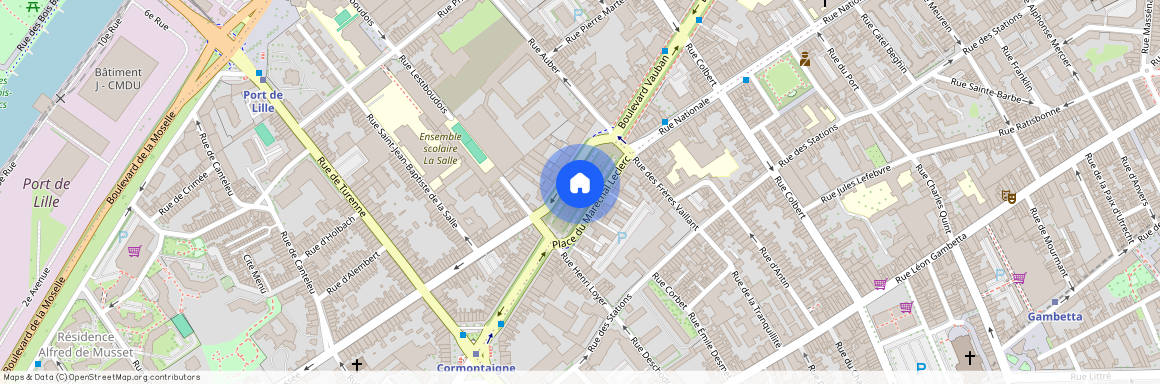 Place Du Maréchal Leclerc, 59000, Lille