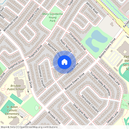 45 Keats Terrace, Brampton