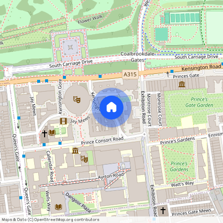 Albert Hall Mansions, South Kensington, London, SW7