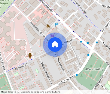 Großzügige 1 Zimmer-Wohnung mit EBK in Mainz-Weisenau, nähe Uniklinik - Foto 1