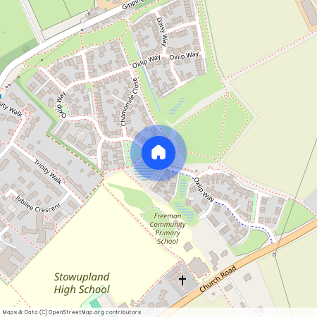 Oxlip Way, Stowupland, Stowmarket