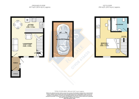 1 bedroom cluster house to rent - Photo 2
