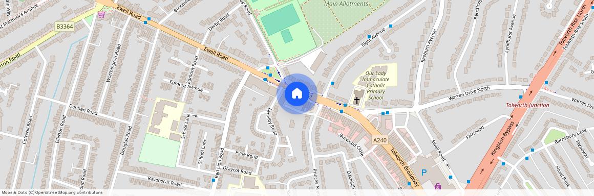 Ewell Road, Surbiton, KT6
