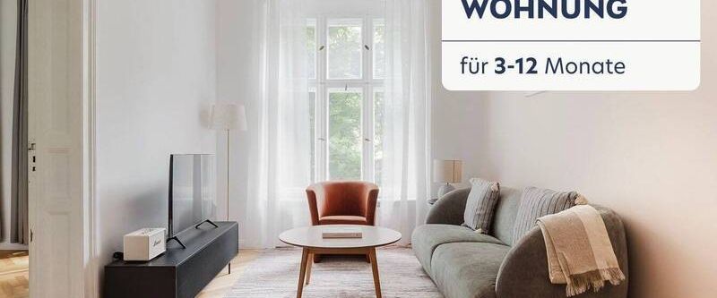 Wunderschön möblierte 3-Zimmer Wohnung in Bestlage in Kreuzberg - Photo 1