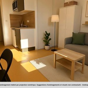 Appartement à louer 1 pièce 18.47m² - Photo 2