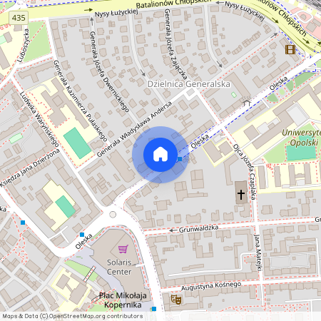 Oleska 15, Stare Miasto, Opole, opolskie