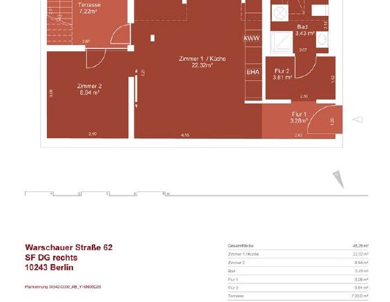 Super schöne Single-Dachgeschosswohnung in F-Hain! - Photo 1