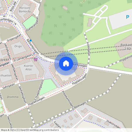 Barkarbyvägen 134, Barkarbystaden