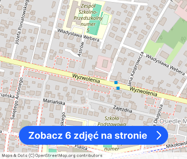 Dwupokojowe mieszkanie w centrum (ul.Wyzwolenia) - Zdjęcie 1