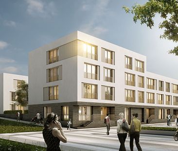***Hellwinkel Terrassen"! 3 Zi Wohnen + Home-Office, Terrasse, EBK, Rollläden, Parkett, FBHZG*** - Photo 1